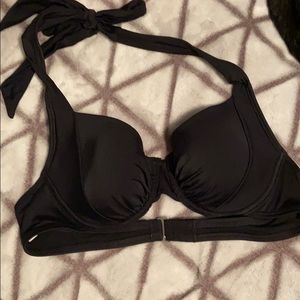 Black bikini top